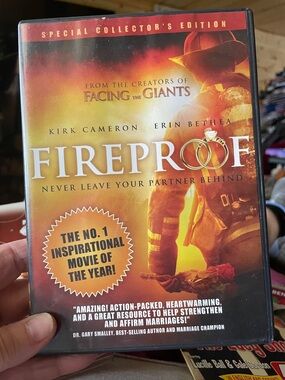 Fireproof DVD - 'Fireproof' Inspirational Movie (Orange, Yellow)
